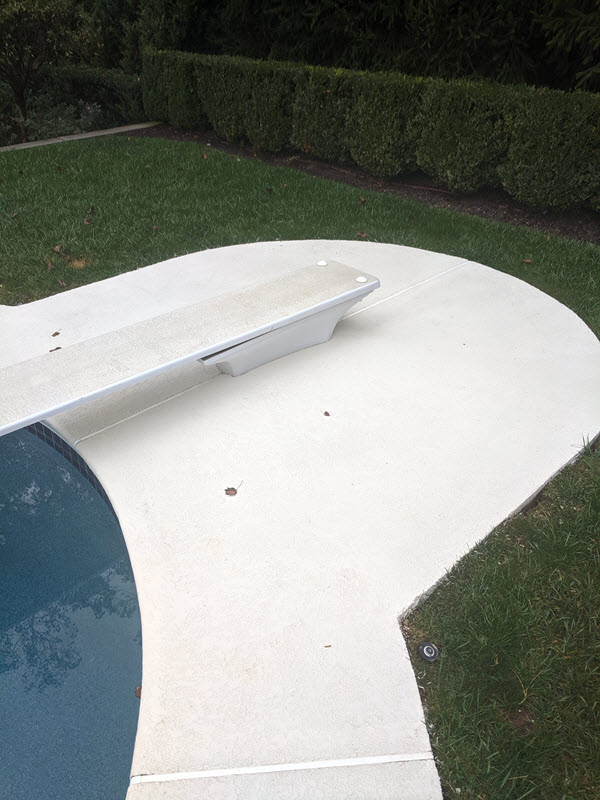 decorative pool concrete decking | GSI Concrete